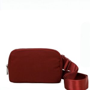 Adelaides Water Repellent nylon belt fanny bag  availabl in wine,caramel…